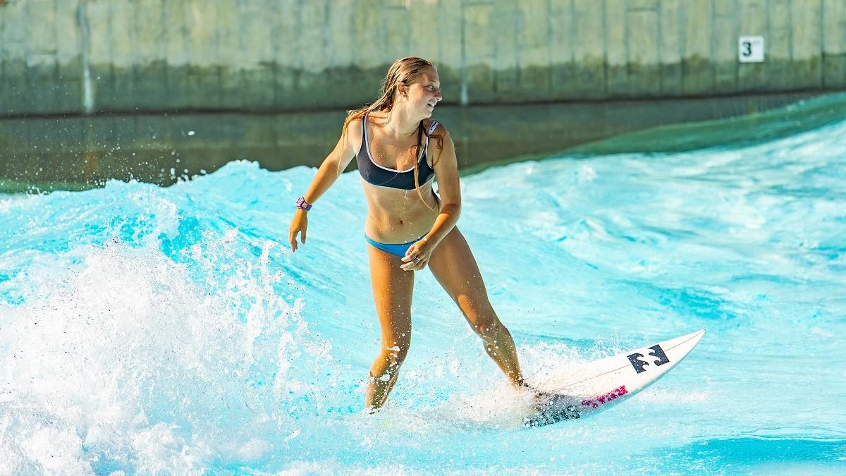 EpicSurf's Sponsored Surfer Rides Wave Pool Powered by WaveTek!